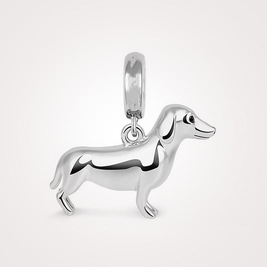 Charm / Dije Dachshund para pulseras Pandora